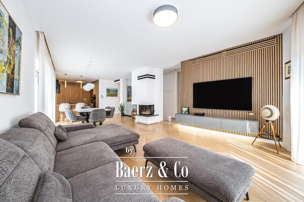 photo 1 Zagreb, Šestine, luxurious four-room apartment with private garden, garage and sports court